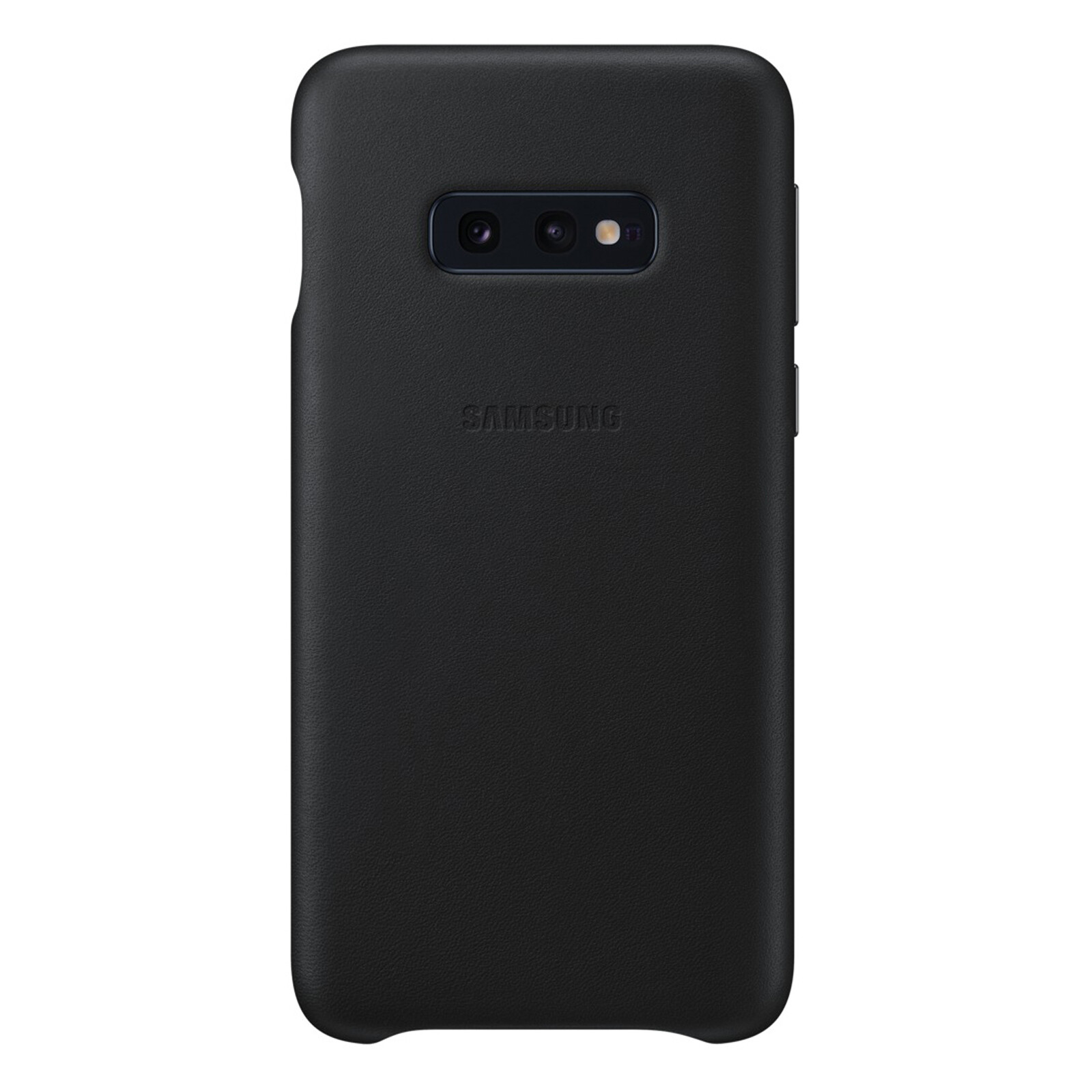 Samsung Back Cover Leather Galaxy S10e schwarz