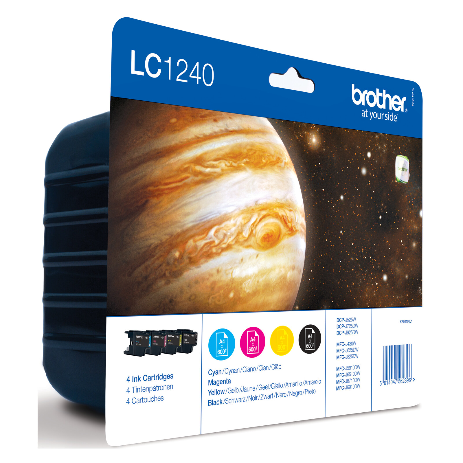 Brother LC1240VALBPDR Value Pack