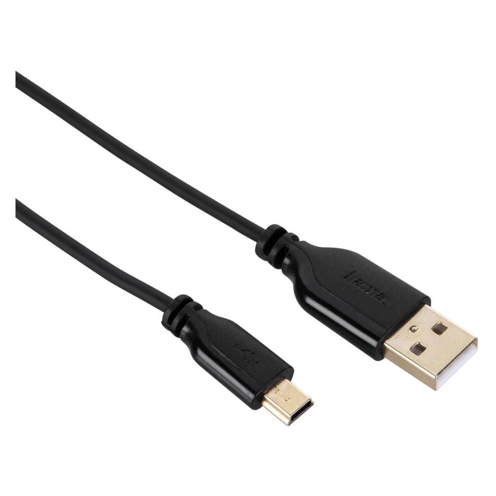 Hama USB 2.0 Anschlusskabel A-Stecker-Mini-B-St.