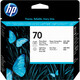 HP 70 C9407A Druckk light grey/black