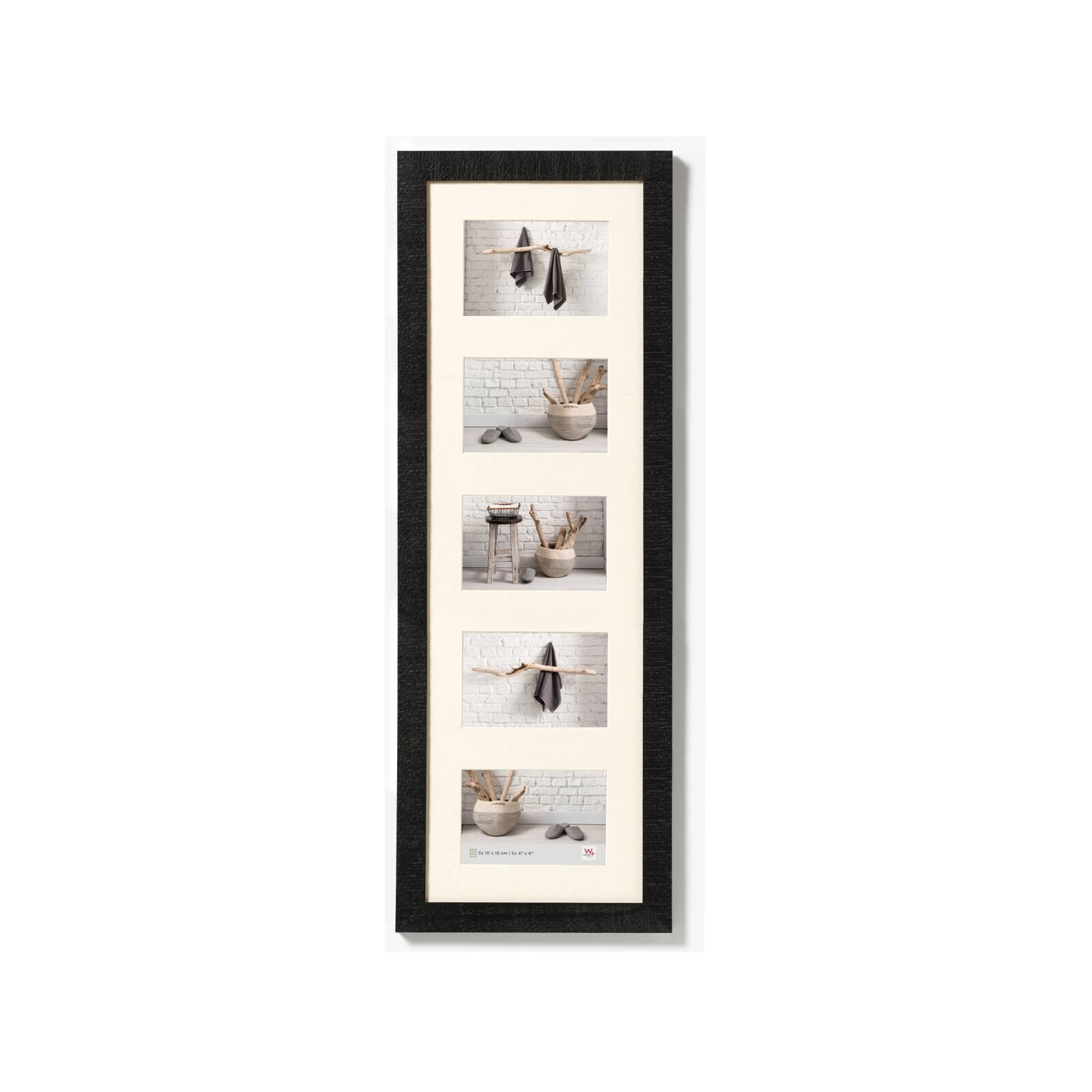 Home 5x10x15 Holz schwarz