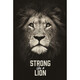 Wandbild "Strong like a lion"