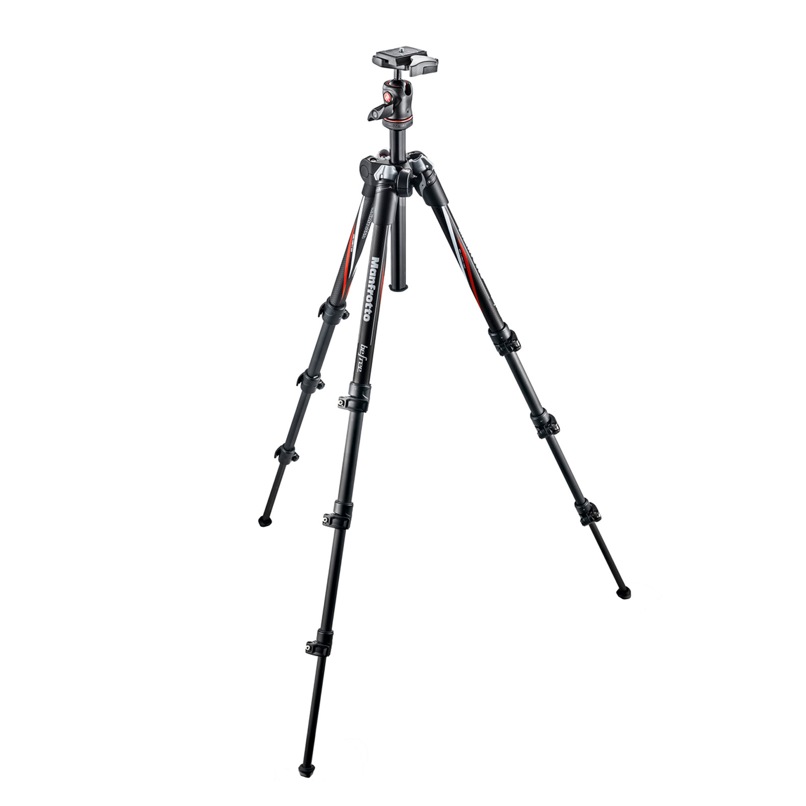 Manfrotto Befree Carbon schwarz mit Kugelkopf
