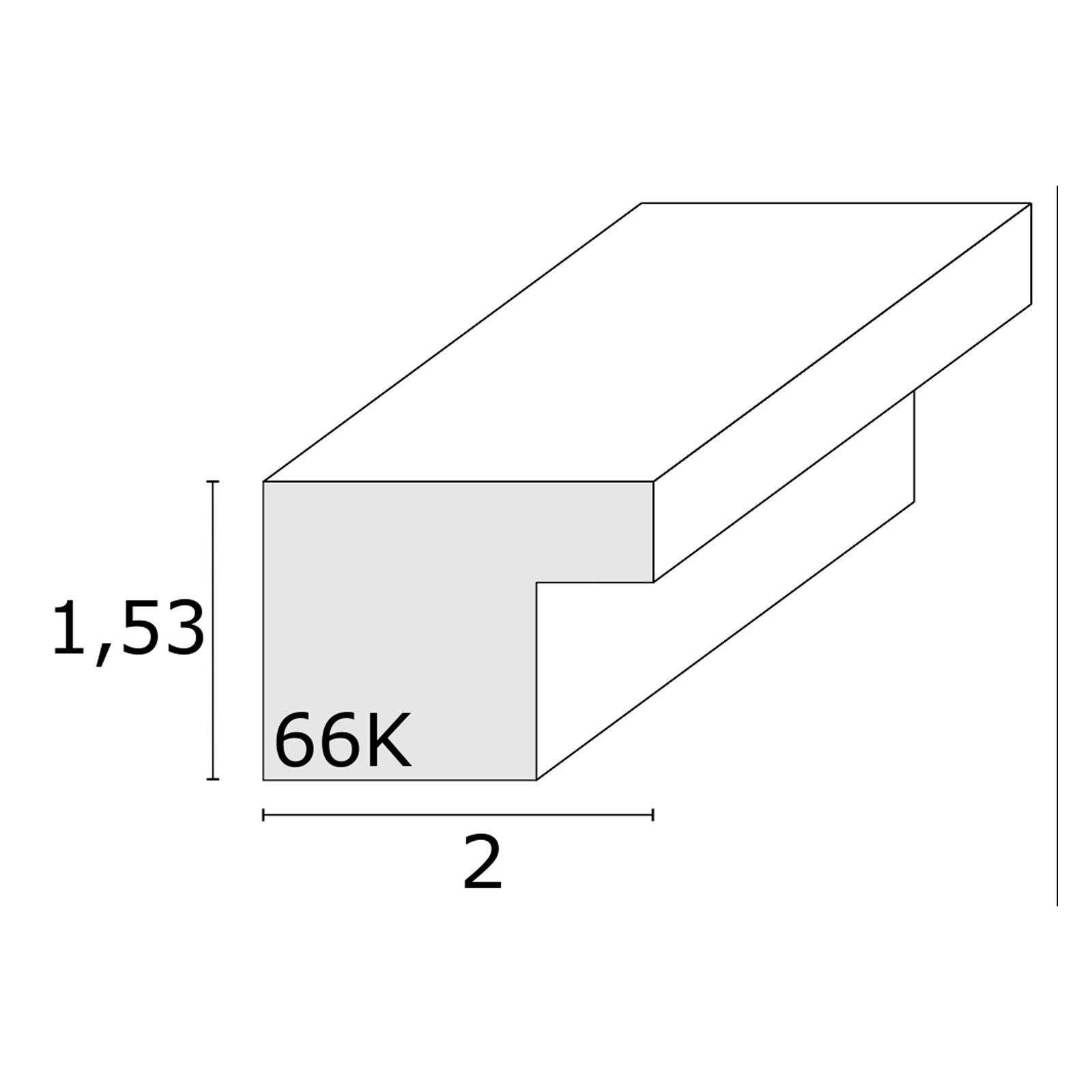 Bilderrahmen Deknudt 13x18cm Holz weiß S66KF1P1