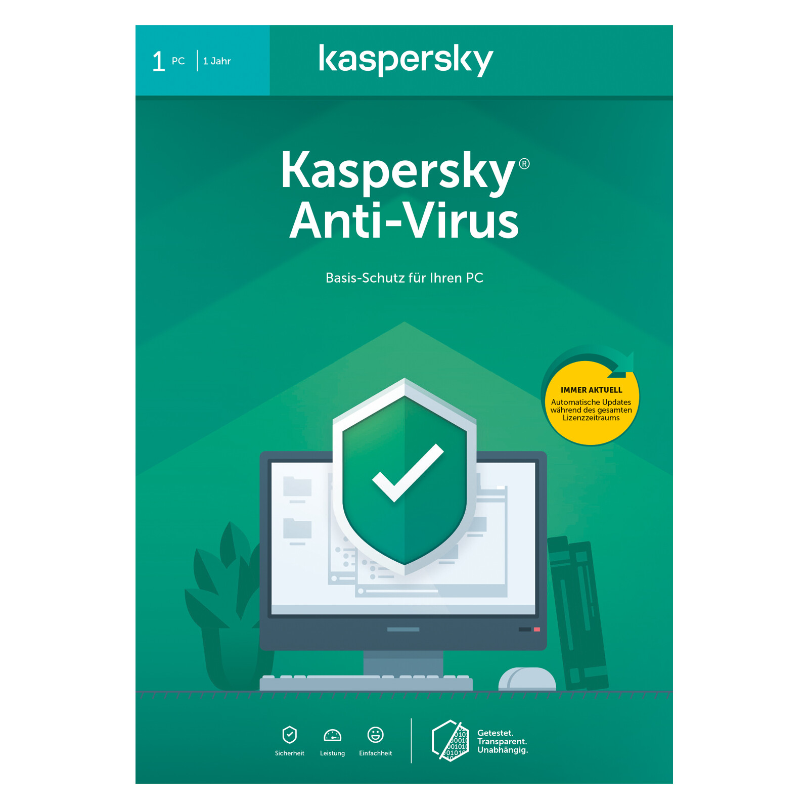 Kaspersky Anti-Virus - 1 PC/1 Jahr