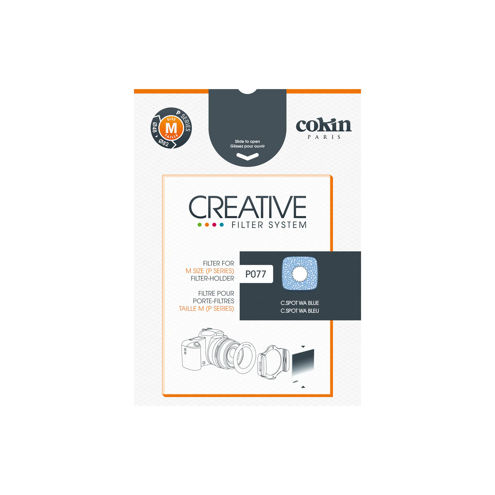 Cokin P077 Center Spot WW Blau