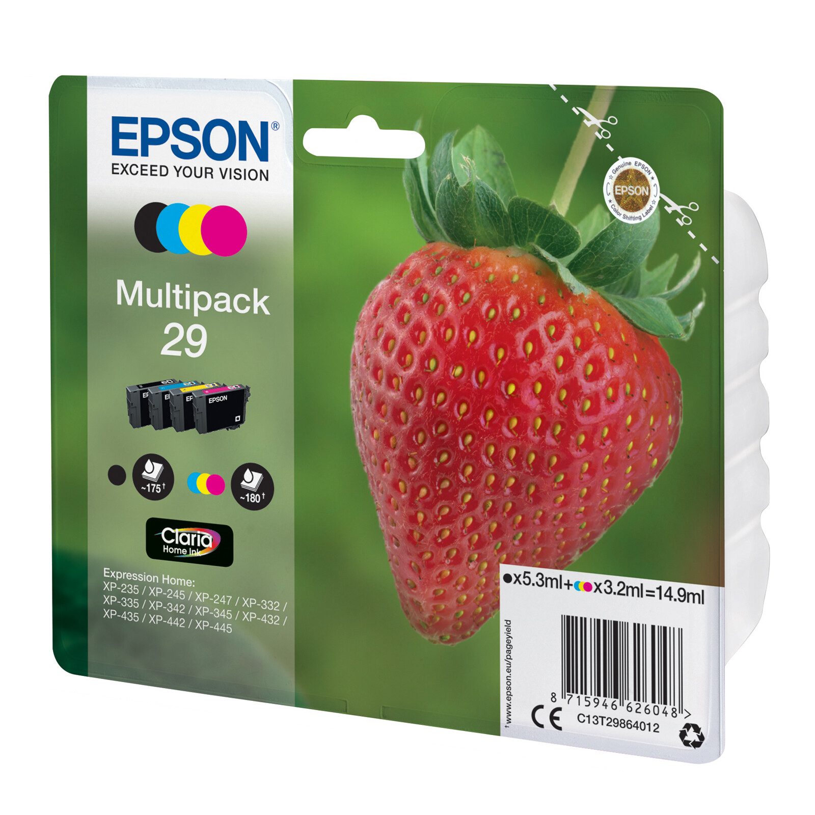 Epson 29 T2986 Tinte Multipack