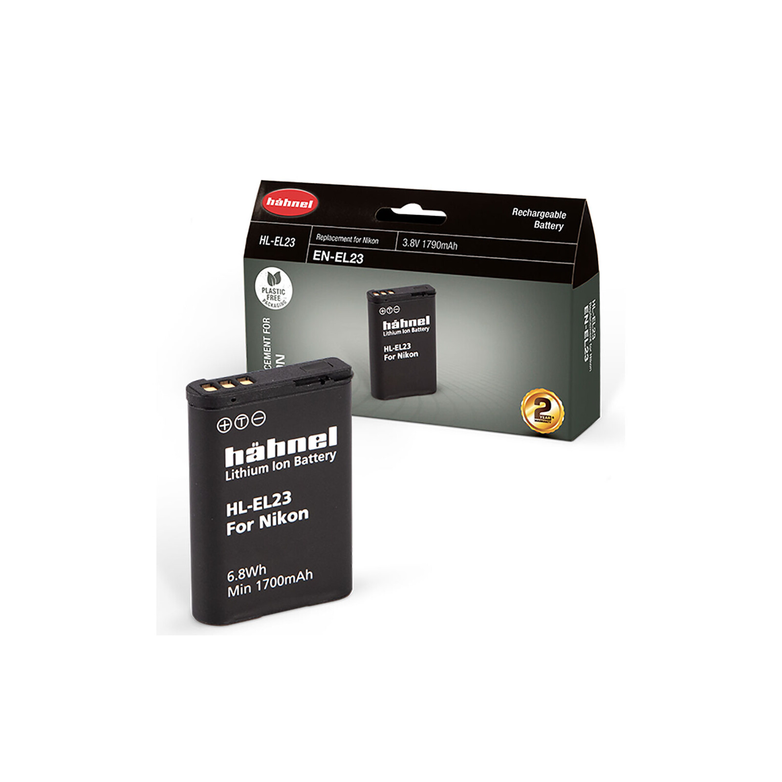 Hähnel Nikon EN-EL23 Akku