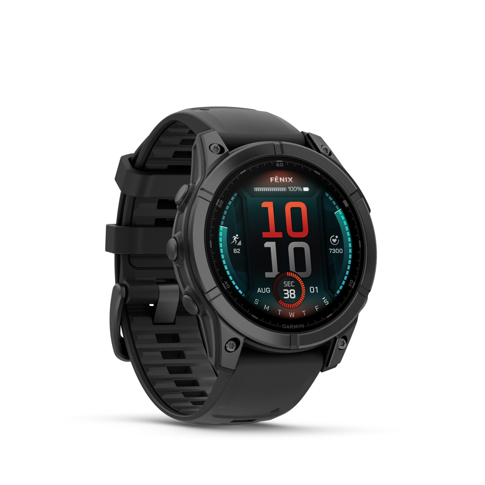 Garmin Fenix E 47mm Slate schwarz/schiefergrau