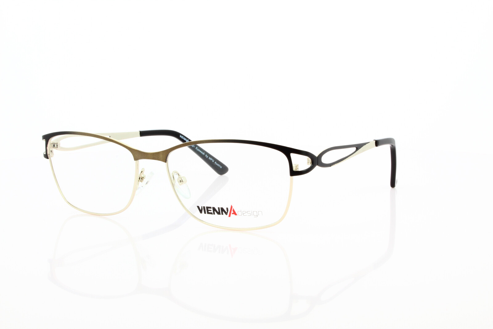 UN 676-02H Damenbrille Metall