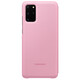 Samsung Book Tasche LED View Galaxy S20+ pink