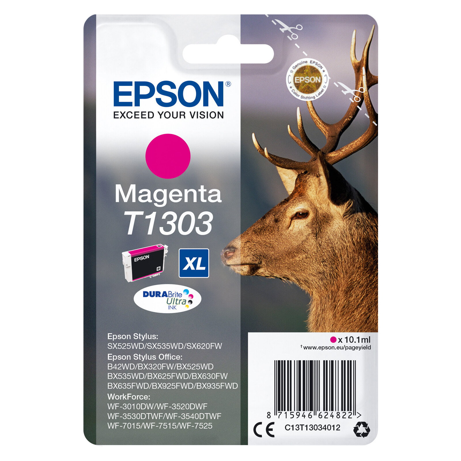 Epson T1303 Tinte Magenta 10,1ml