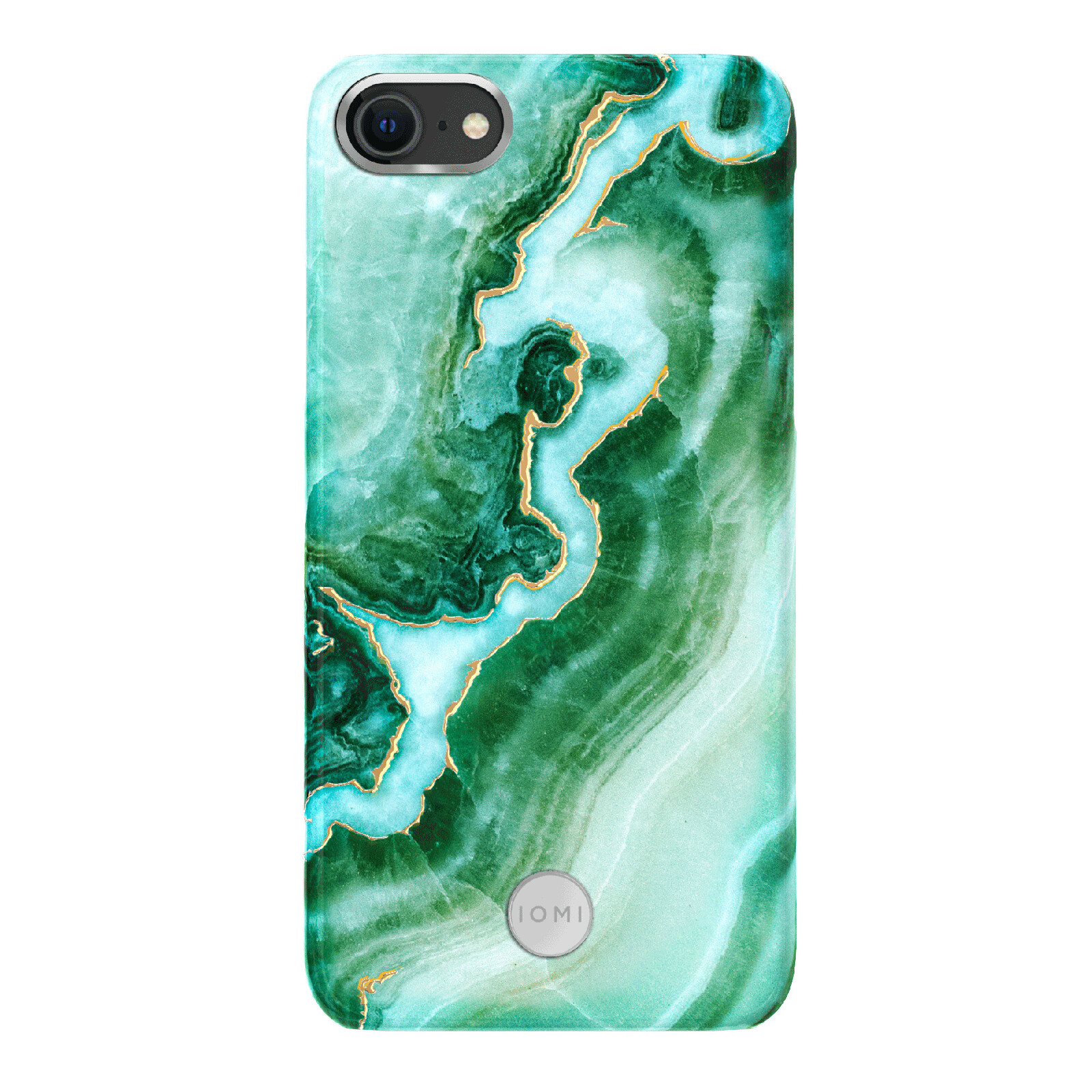 IOMI Back Design Apple iPhone 7/8/SE 2020 marble green