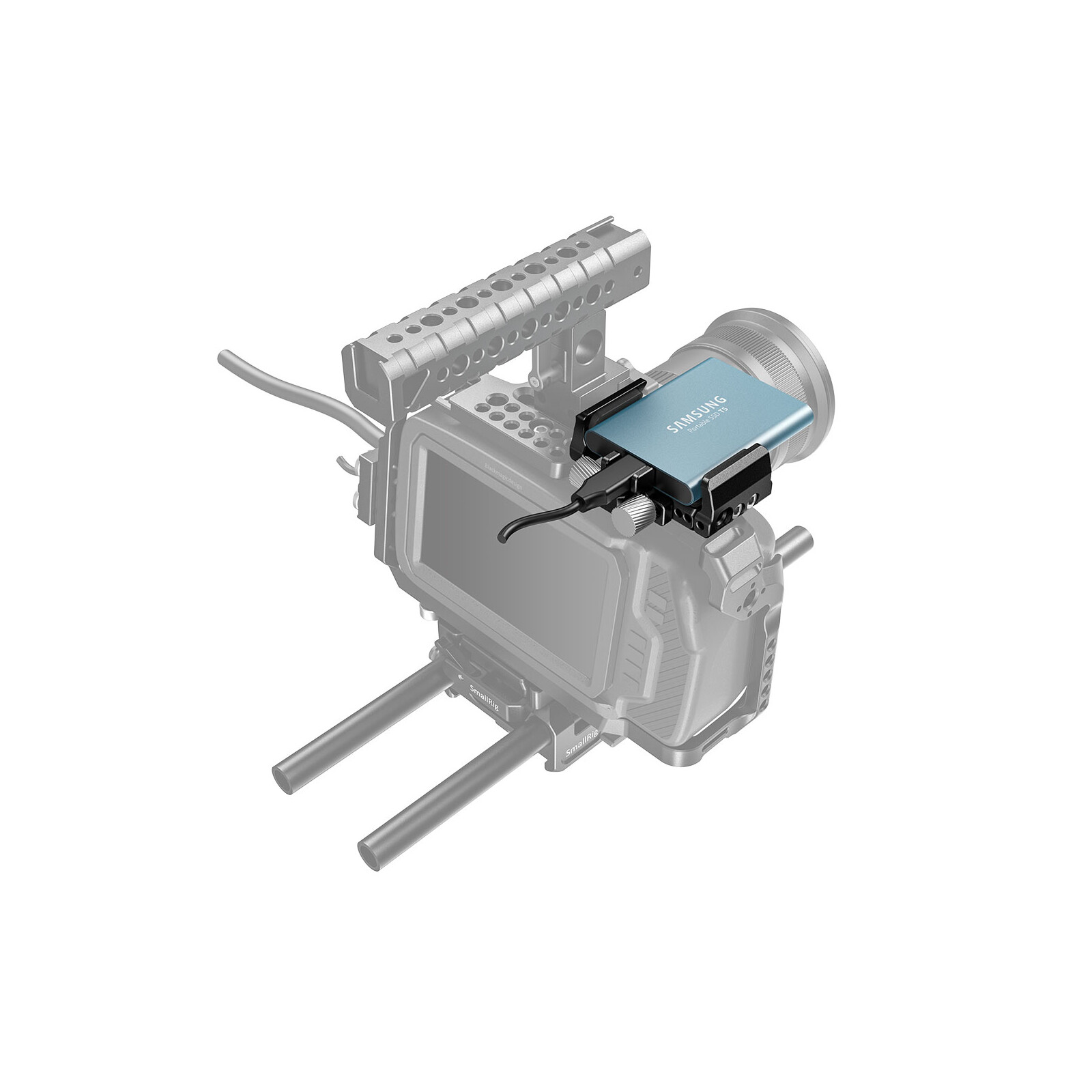 SmallRig Universale Halterung für externe SSD 