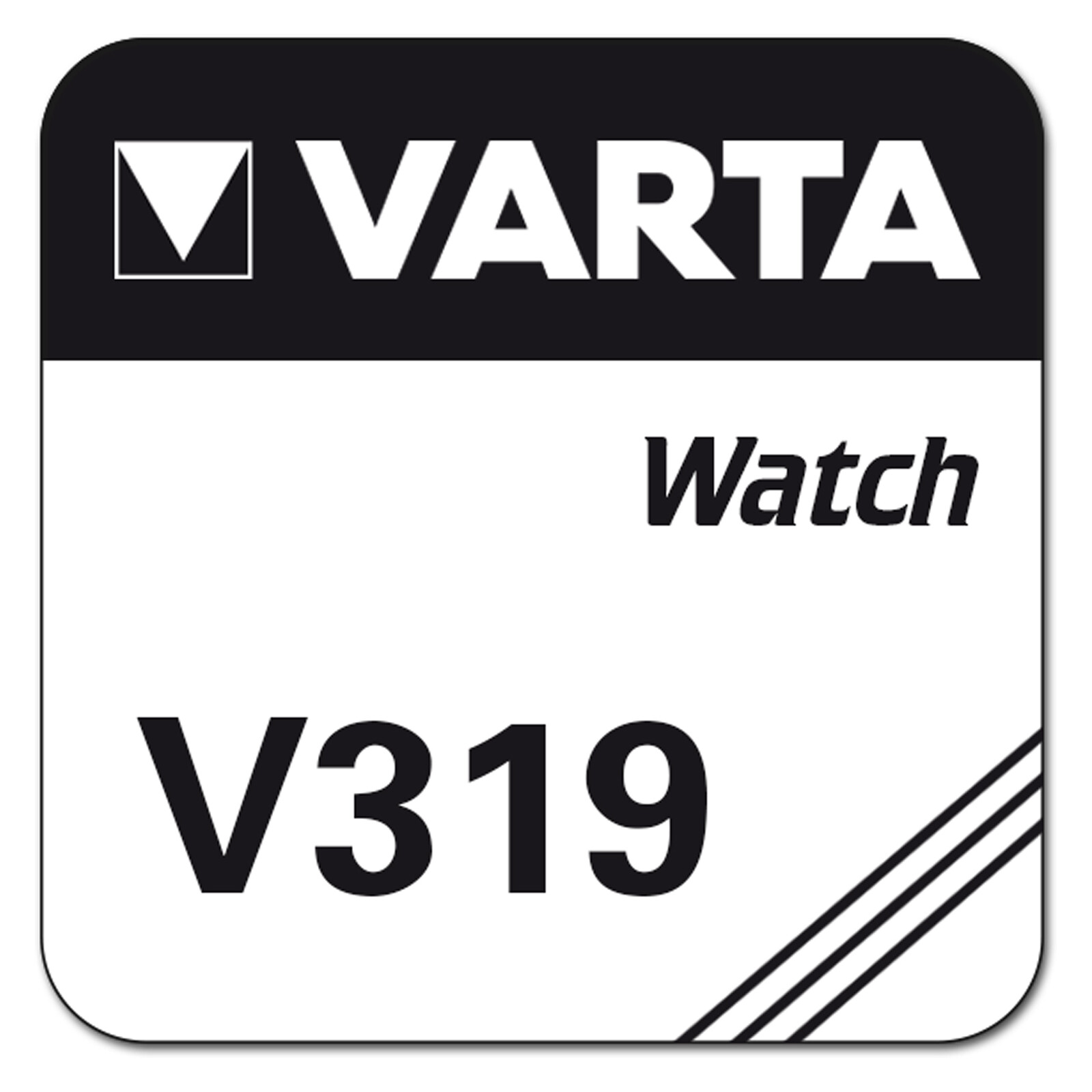 Varta V319 Silver Coin 1,55V