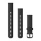 Garmin Schnellwechsel Armband Silikon 18mm Schwarz