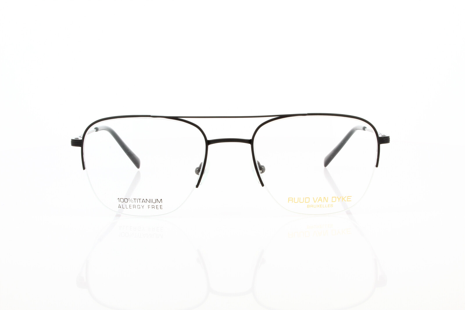 RVD 1124T-3H Herrenbrille Titan Halbrand