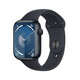 Apple Watch S9 GPS Alu 45mm Sportband S/M mitternacht
