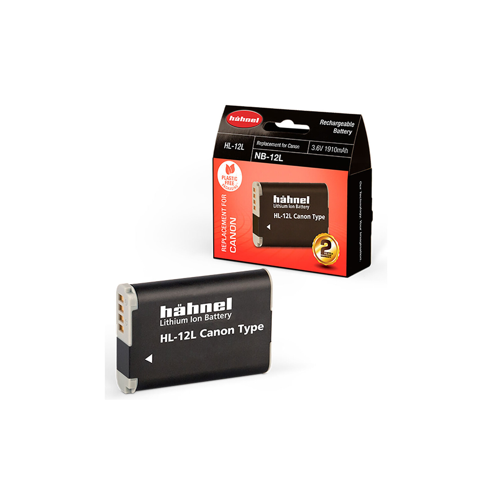 Hähnel Canon NB-12L Akku