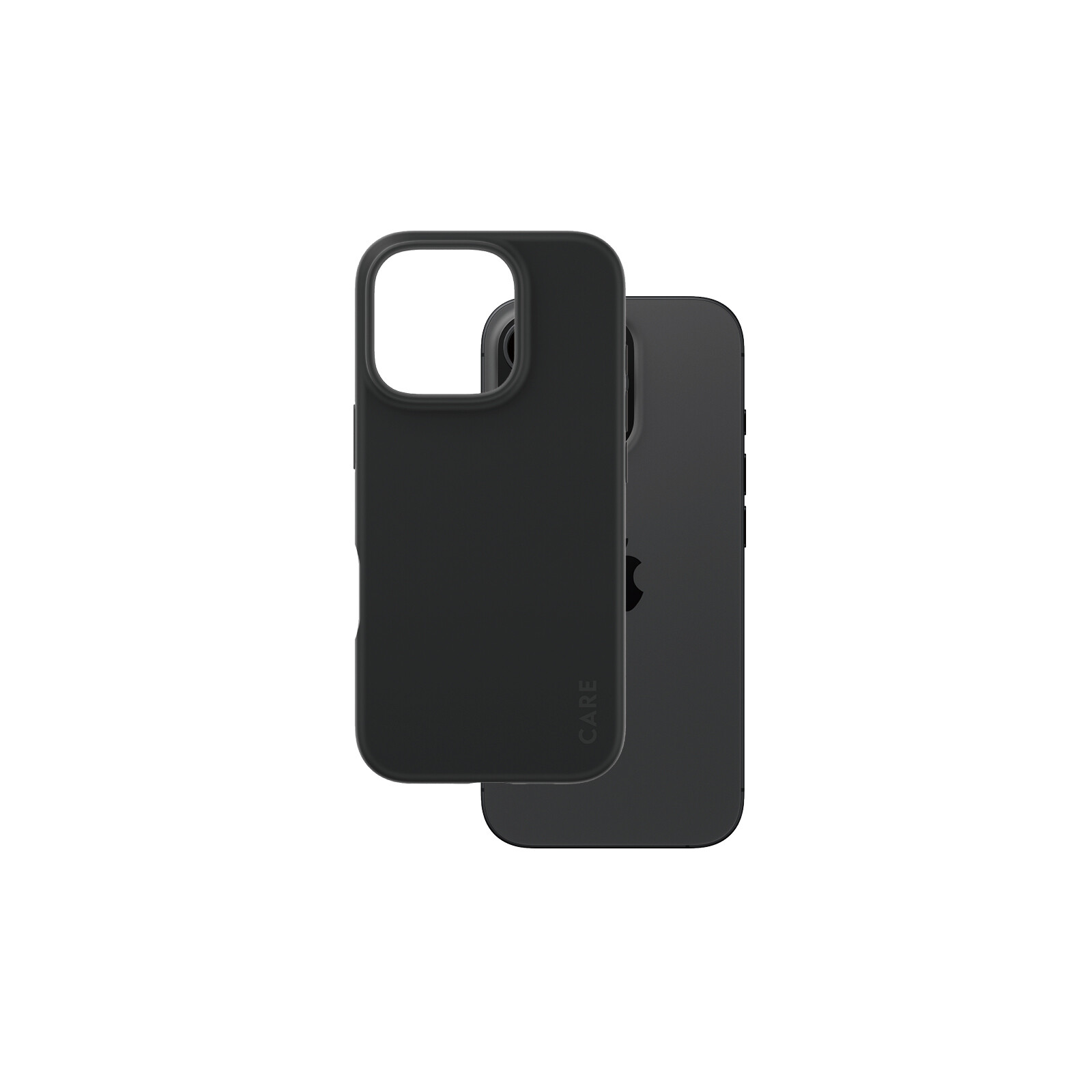 Care Back Cover Fashion Apple iPhone 16 Pro schwarz