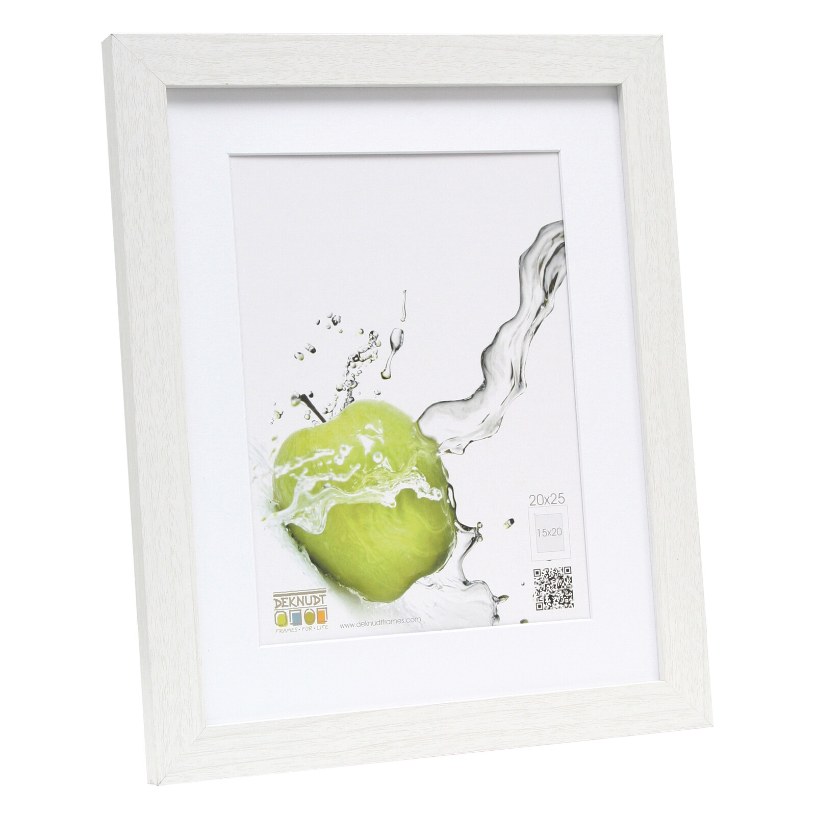 Bilderrahmen Deknudt 13x18cm Holz weiß S66KF1P1