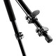 Mantona Pro Makro II Stativ mit Kugelkopf, 151cm