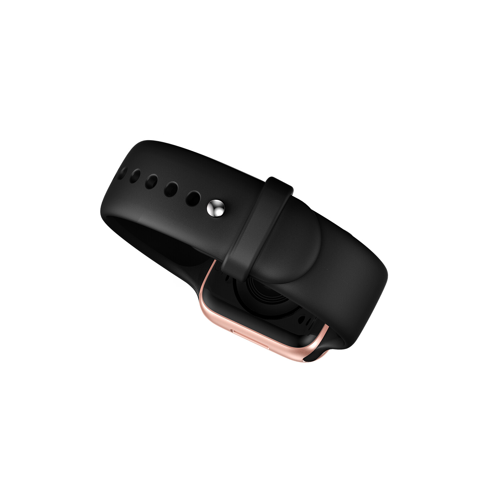 Mika Uhrenarmband Apple 38/40mm Silikon schwarz