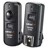 walimex pro 19945 Funkauslöser + Empfänger Nikon 2,4GHz walimex pro 19945 Funkauslöser + Empfänger Nikon 2,4GHz