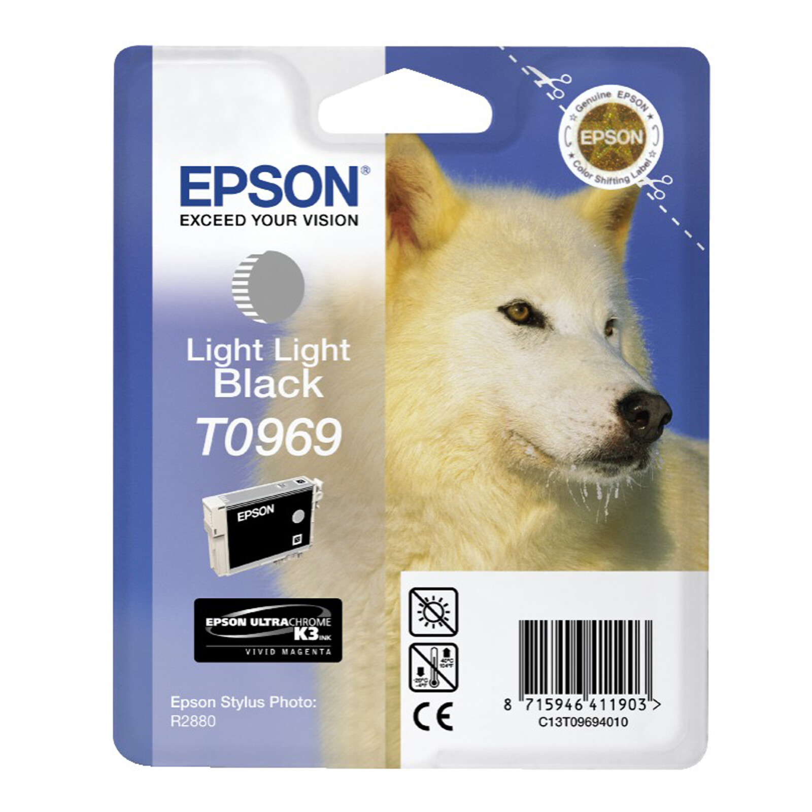 Epson T0969 Tinte Photo Light Black 11,4ml