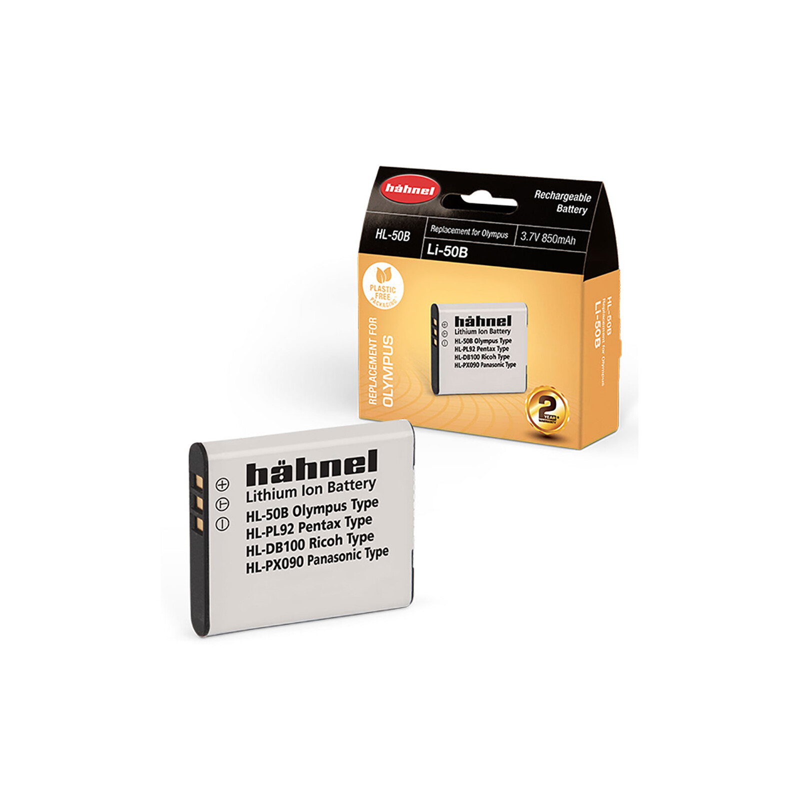 Hähnel Olympus Li-50B Akku