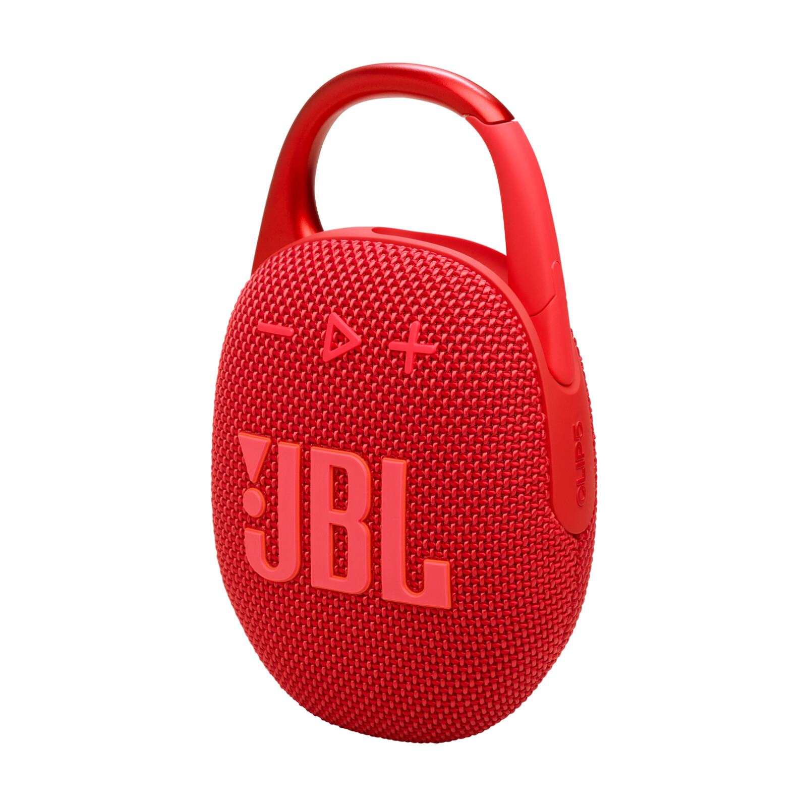 JBL Clip5 Bluetooth Lautsprecher mit Karabinerhaken rot