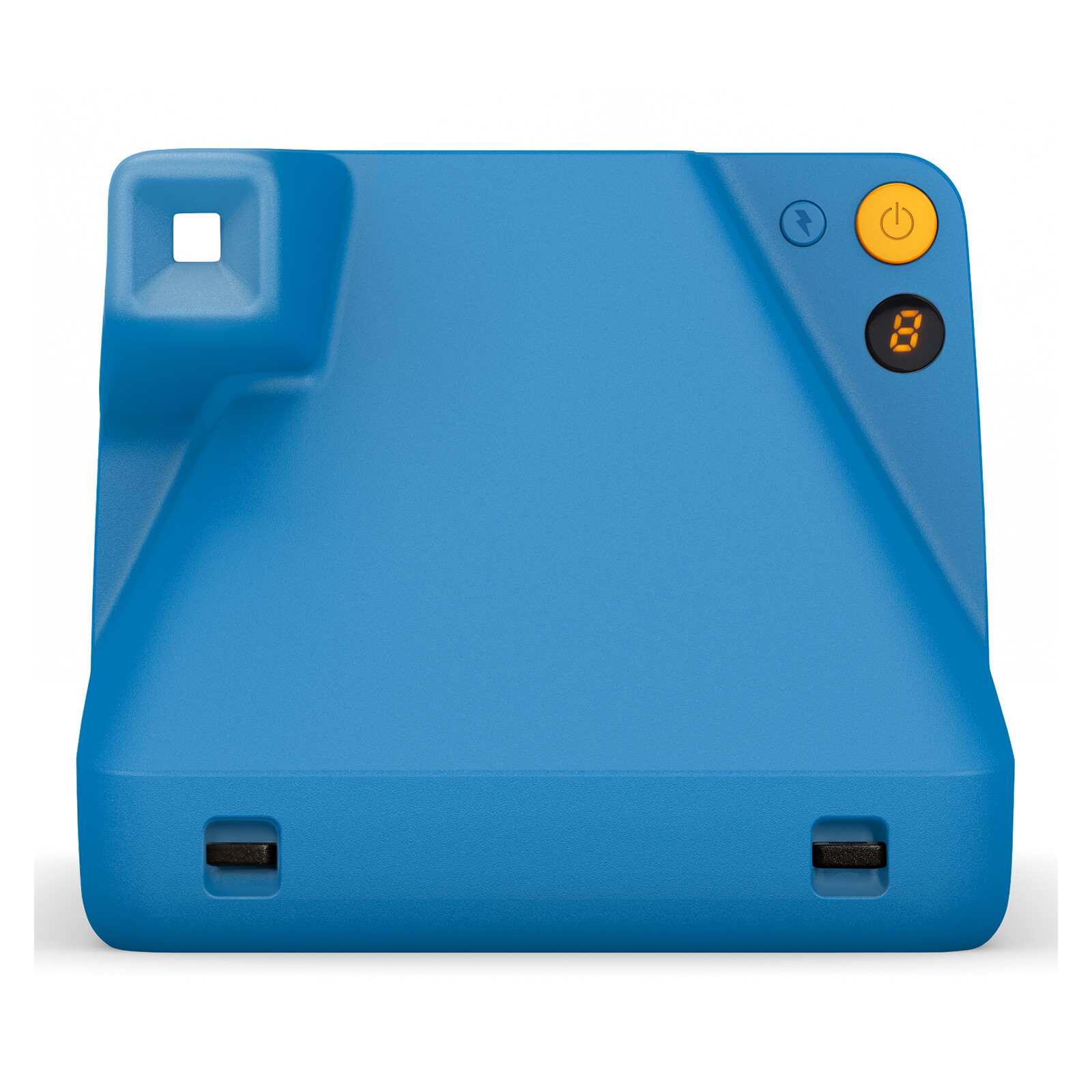 Polaroid Now blau + Film + Tasche