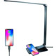 Axxtra Tischlampe mit QI Wireless Ladefunktion Black