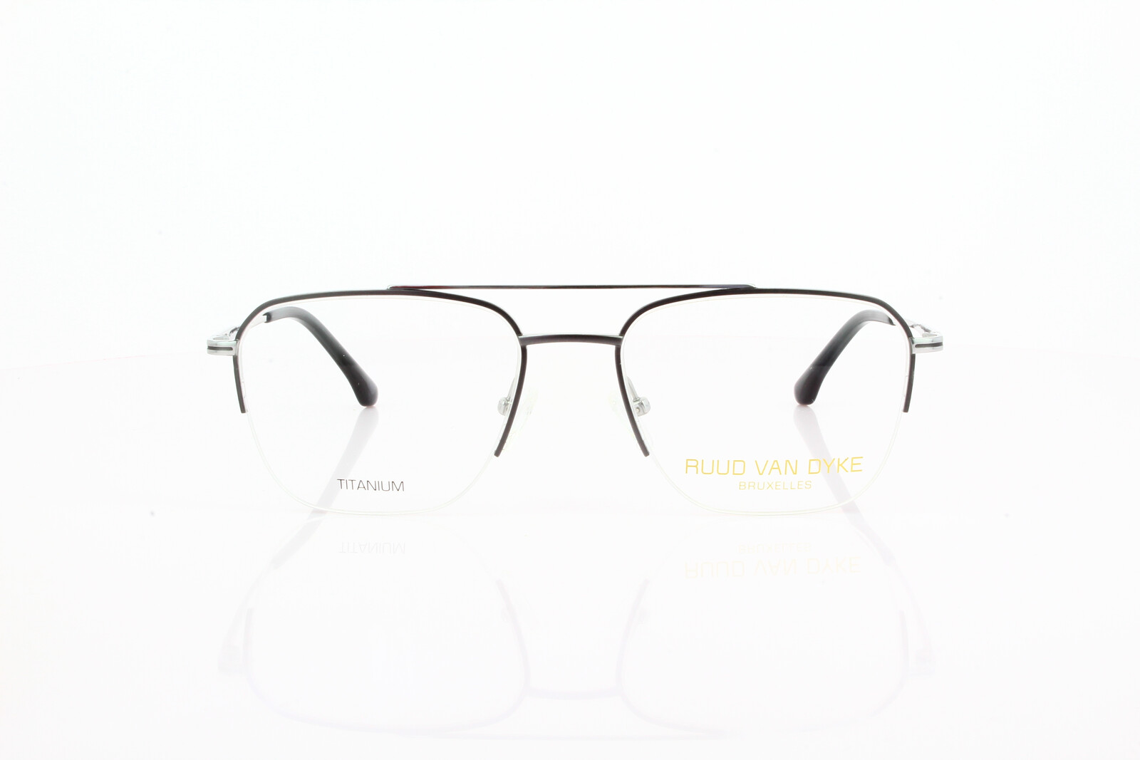 Ruud van Dyke RVD 1144T-5H Herrenbrille Halbrand