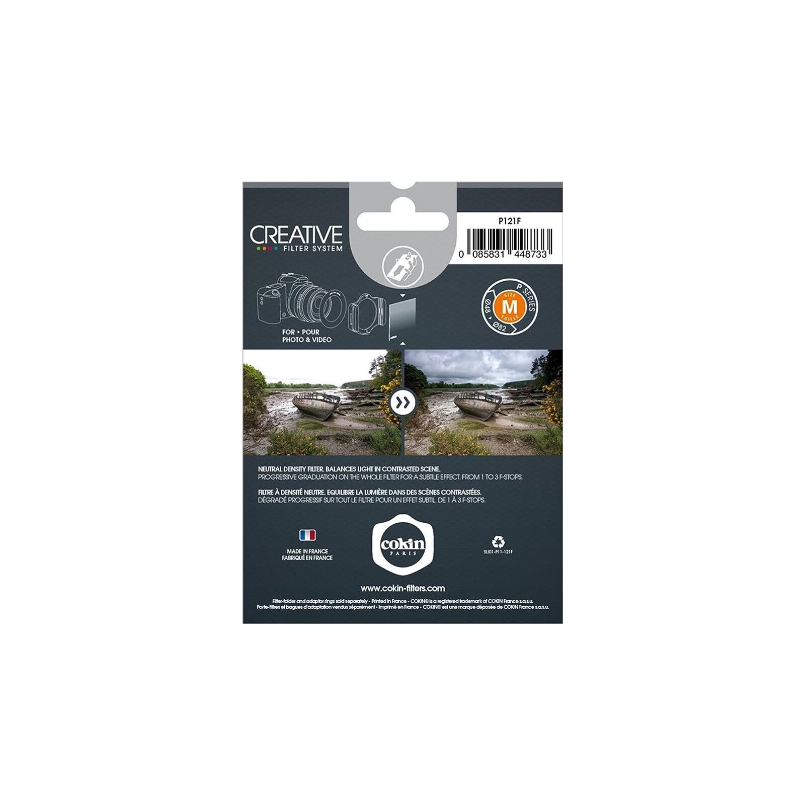 Cokin Z121F Grau Verlauf G2F