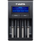 Varta LCD Dual Tech Charger mit 4 Akkus