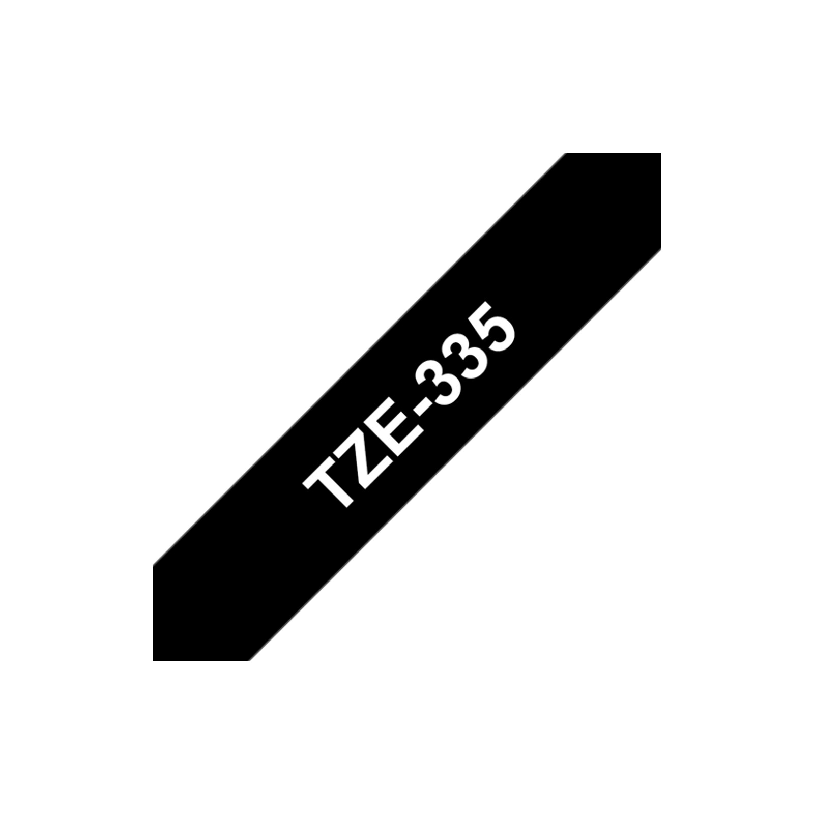 Brother TZE335 12mm schwarz/weiß