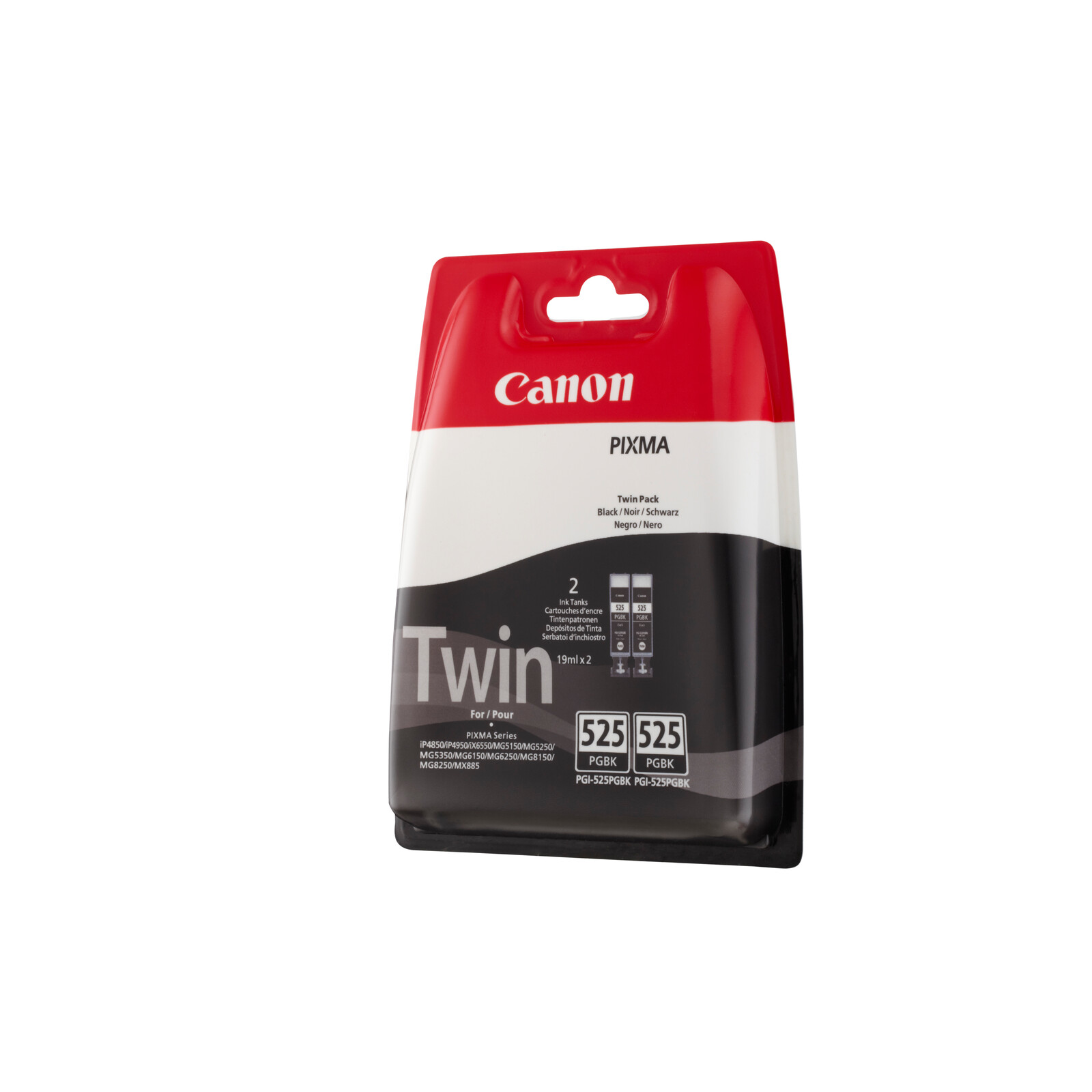 Canon PGI-525PGBK Tinte 2er Pack black