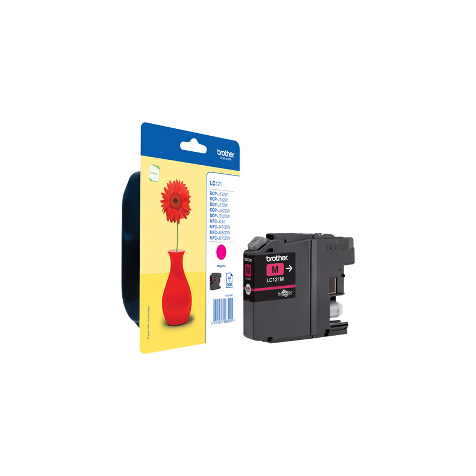 Brother LC-121M Tinte magenta