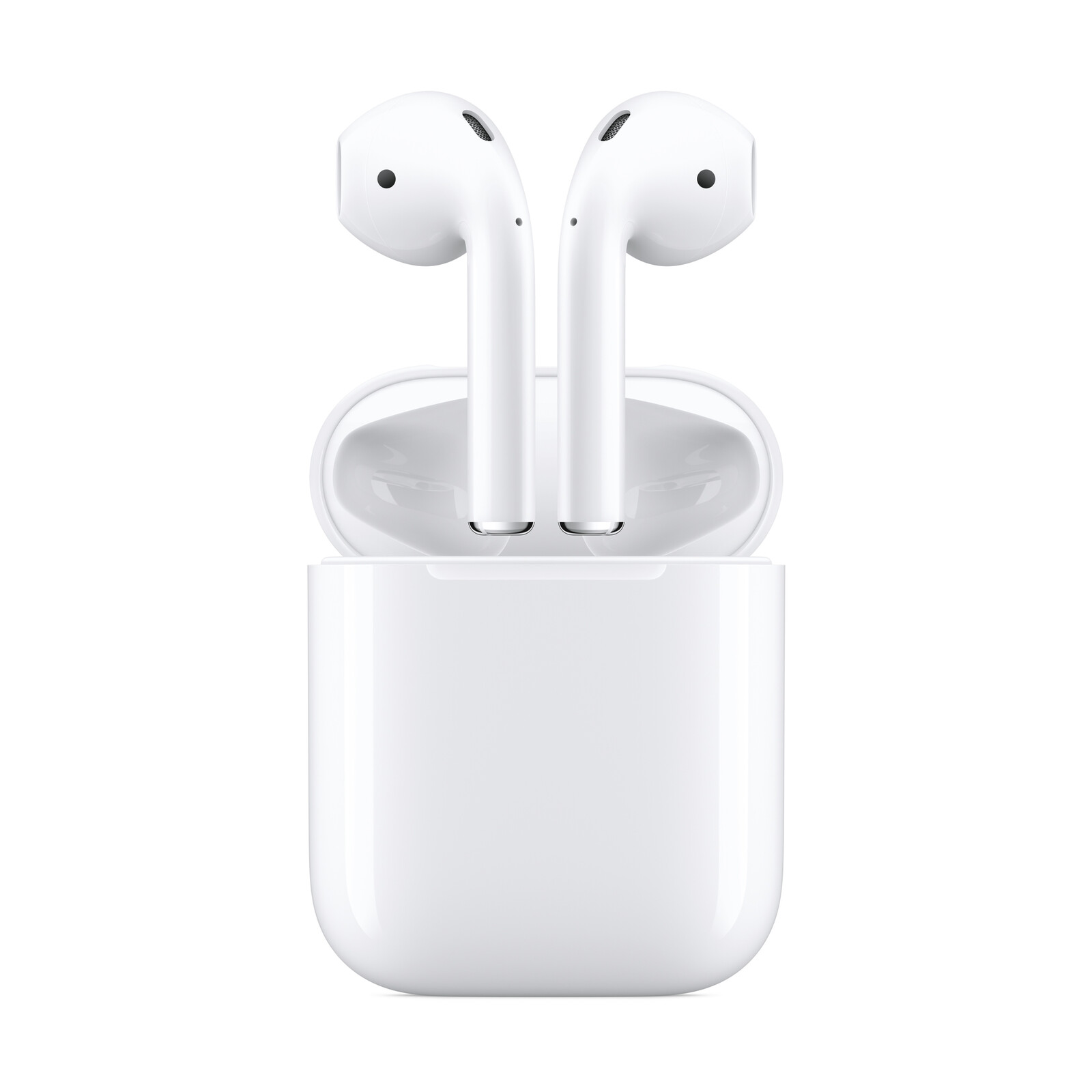 Apple AirPods 2. Generation + Felixx Hard Case black