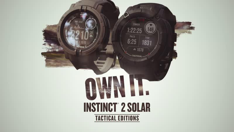 Garmin Instinct 2X Solar-Tactical Edition olivgrün