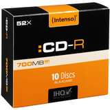 Intenso CDR 700MB/52x Slim 10er Intenso CDR 700MB/52x Slim 10er