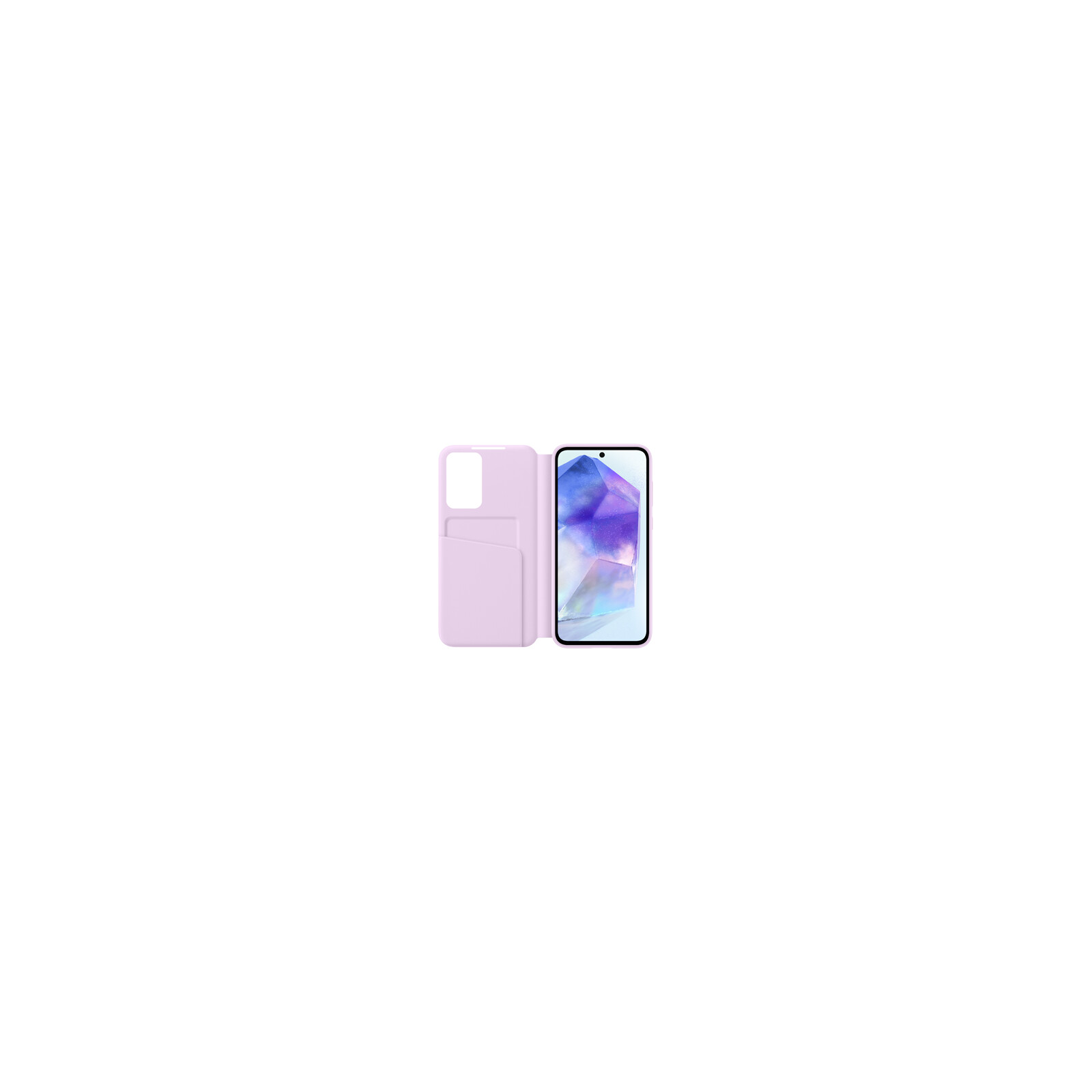 Samsung Galaxy A35 Smart View Wallet Case Lavender