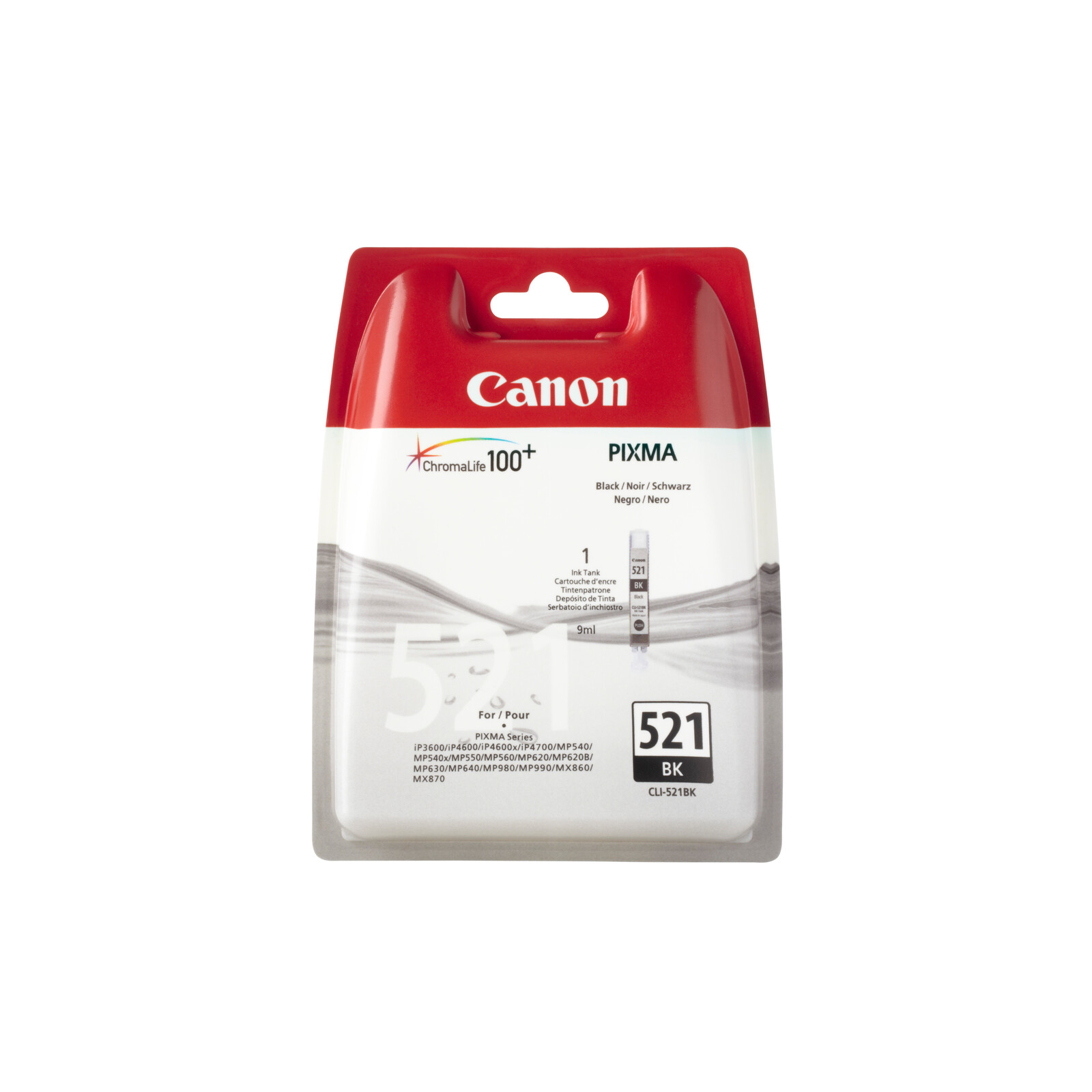 Canon CLI-521 Tinte black 9ml