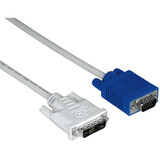 Hama 45075 Adapterkabel, VGA-Stecker - DVI-Stecker, geschirm Hama 45075 Adapterkabel, VGA-Stecker - DVI-Stecker, geschirm