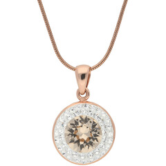 Kette rosevergoldet Swarovski Elements Kette rosevergoldet Swarovski Elements