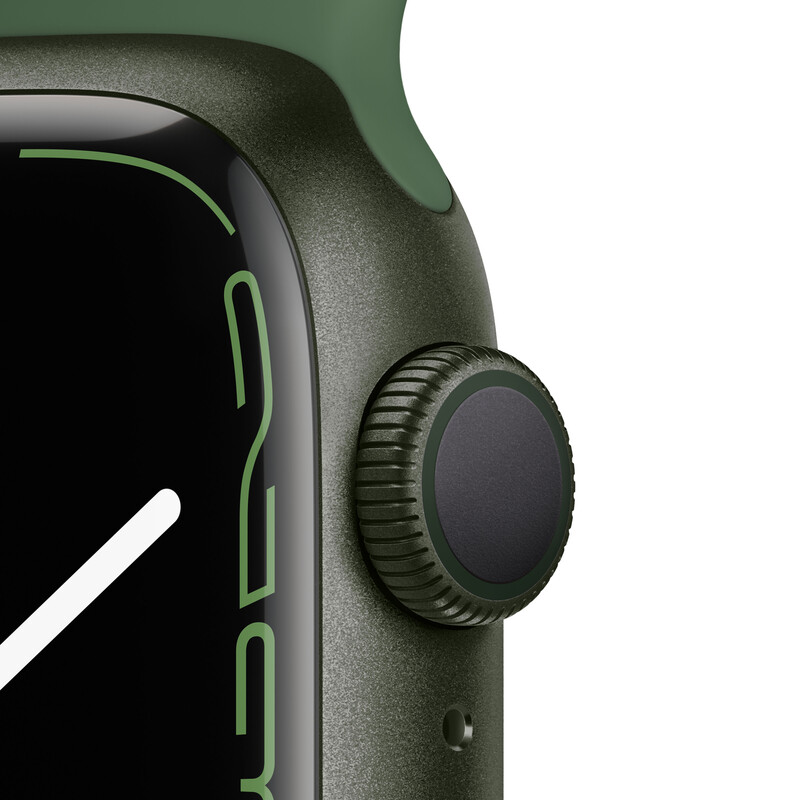 Apple Watch Series 7 GPS Alu grün 41mm kleegrün