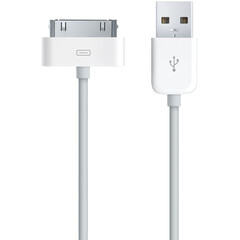 Apple Dock Connector auf USB 2.0 Kabel