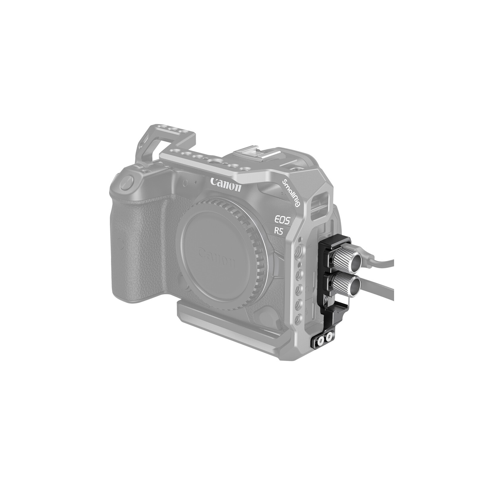 SmallRig HDMI- und USB-C-Kabelklemme für EOS R5/R6/R5C Cage