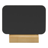Securit Mini Silhoutte Tischkreidetafel RECT inkl. Holzfuß Securit Mini Silhoutte Tischkreidetafel RECT inkl. Holzfuß